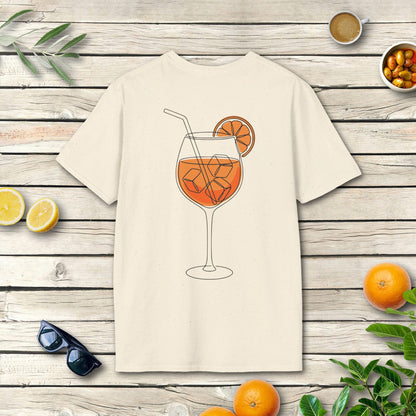 Aperitivo grande Italien T-Shirt mit Spritz-Rückenmotiv