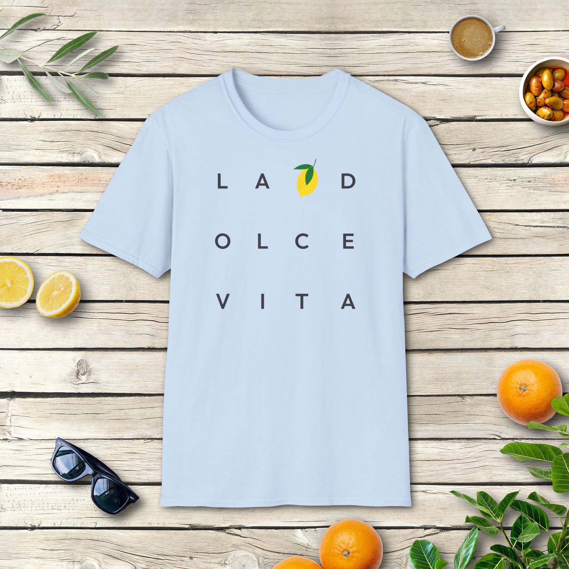 La Dolce Vita T-Shirt | Italien Zitronen Design