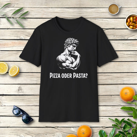 Pizza oder Pasta? - T-Shirt-Trip to Italy