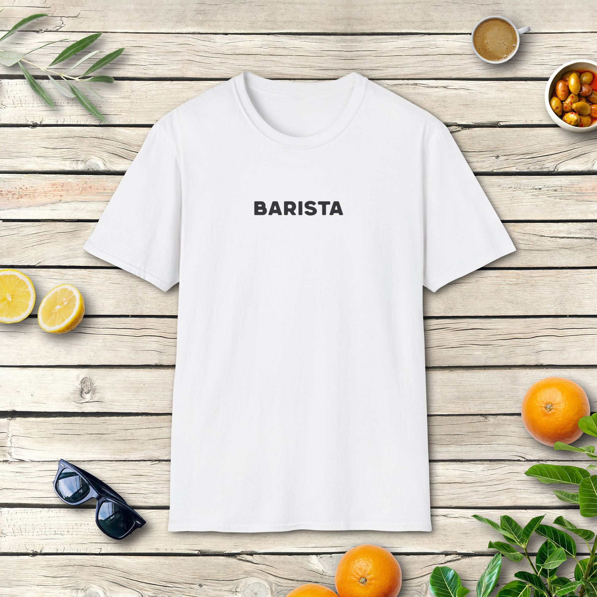 Barista T-Shirt | Minimalistisches Italien Kaffee Design