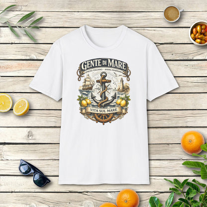 Gente di Mare T-Shirt | Italienisches Küsten Vintage Design