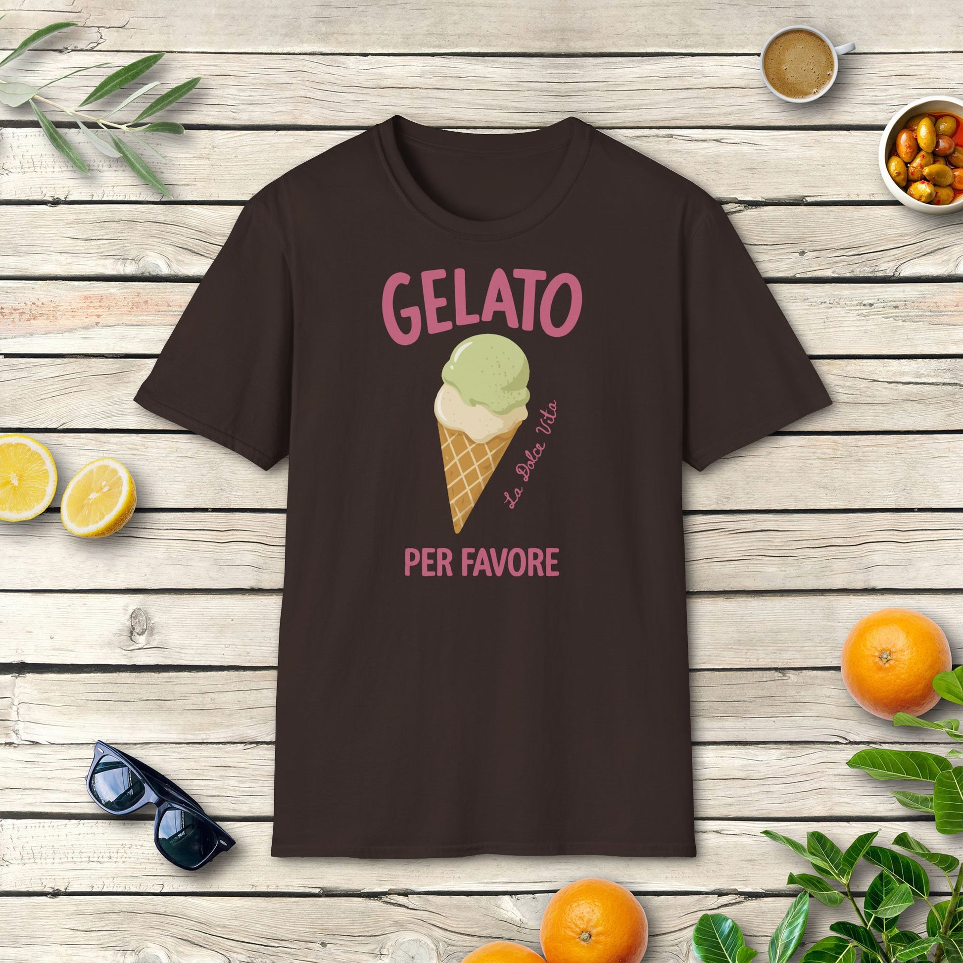 Gelato T-Shirt | Italienisches Eis Design