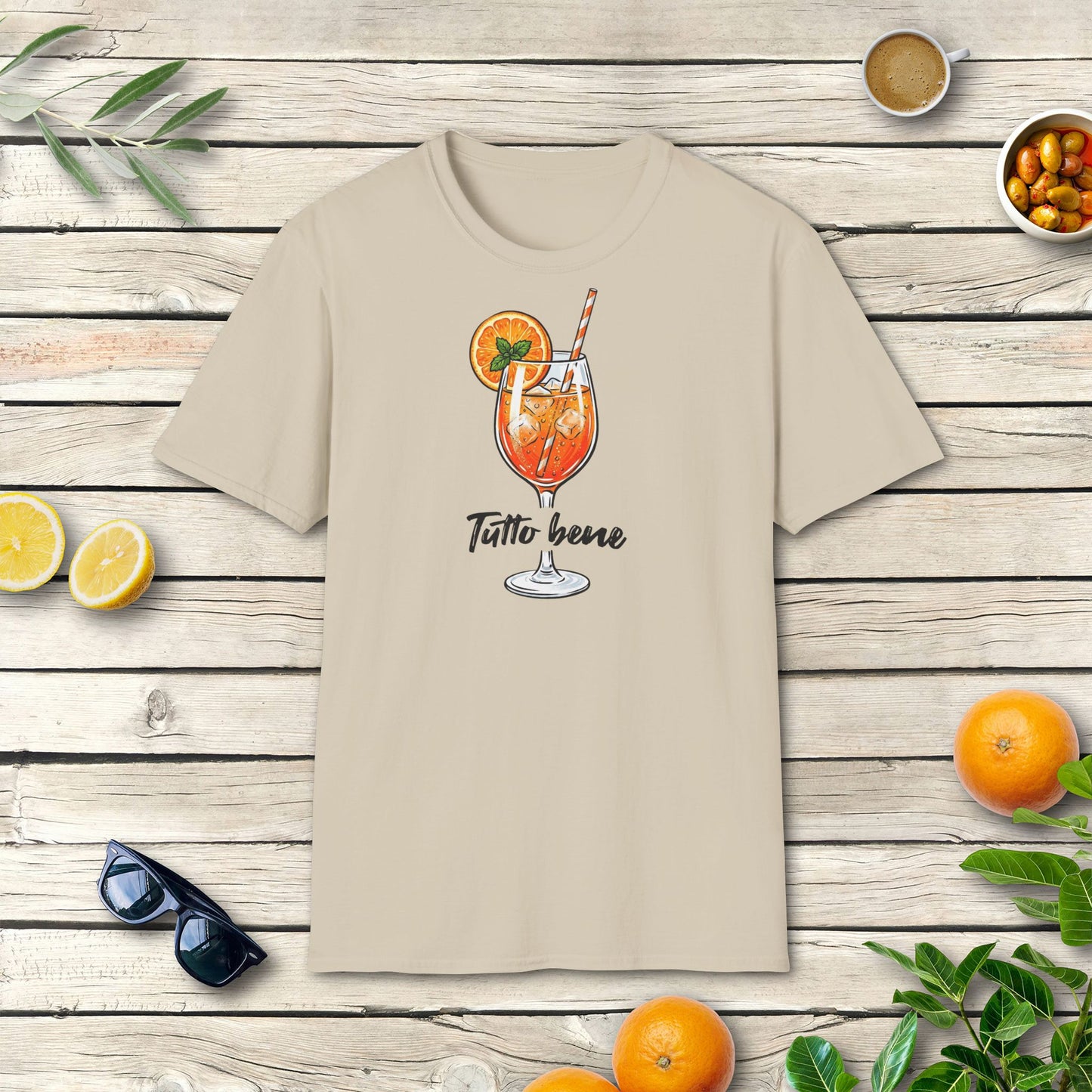 Tutto Bene Aperitivo T-Shirt | Spritz Italien Style