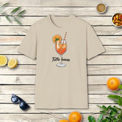 Tutto Bene Aperitivo T-Shirt | Spritz Italien Style