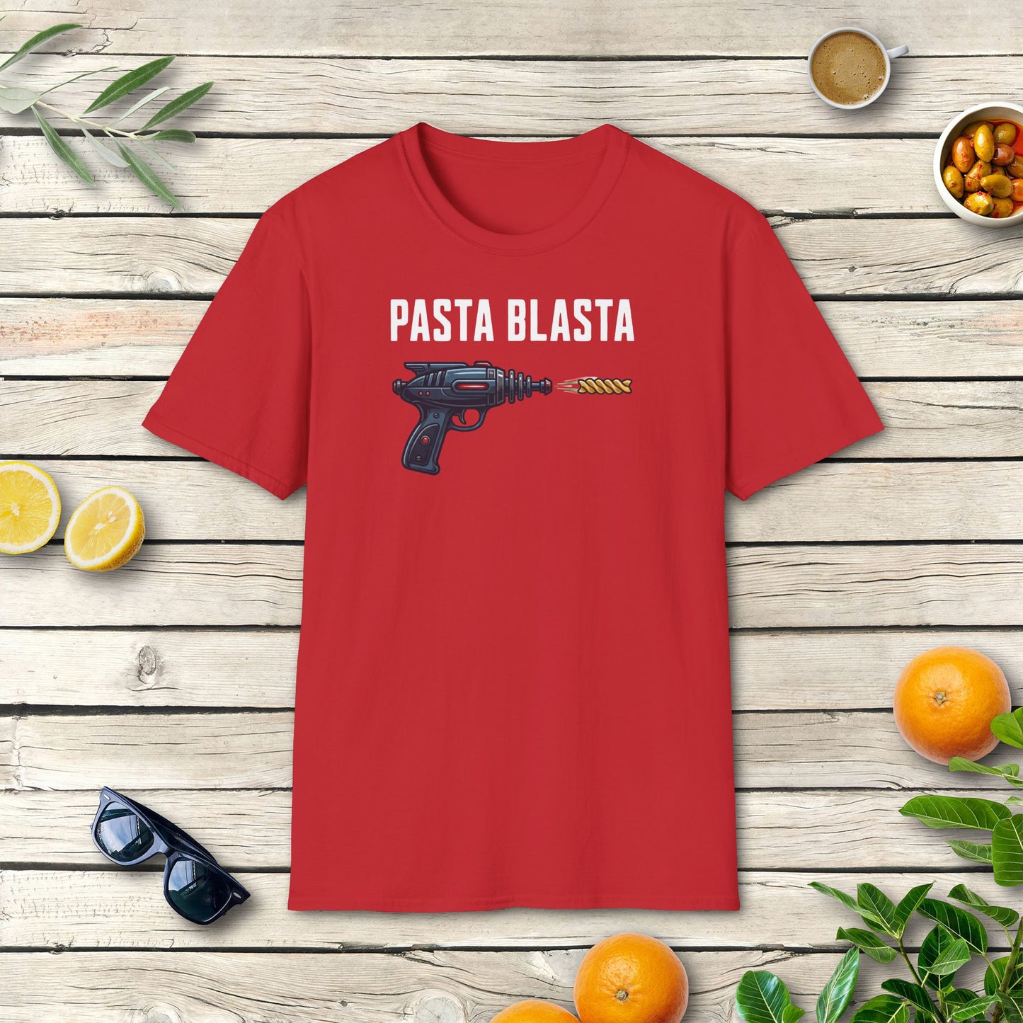 Pasta Blasta Shirt | Lustiges Pasta T-Shirt mit Humor