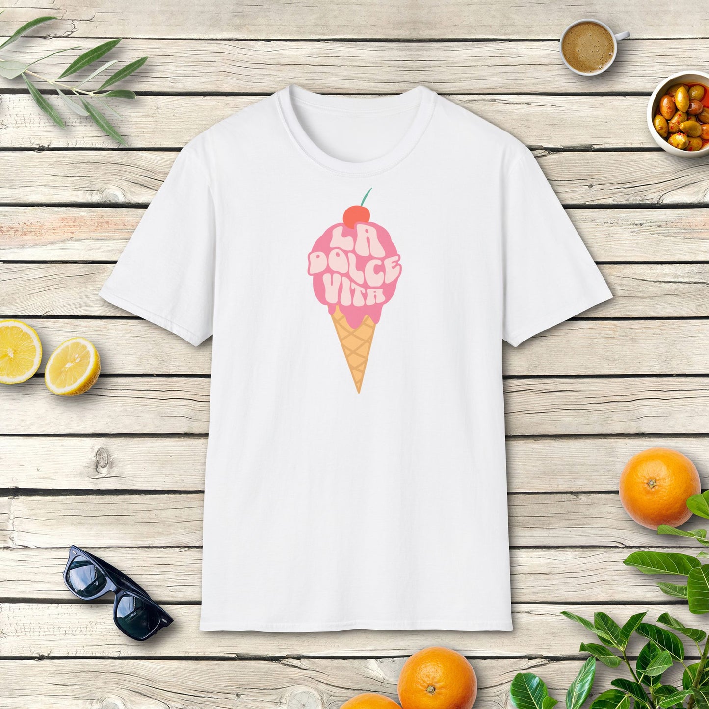 Dolce Vita T-Shirt | Italienisches Gelato Design