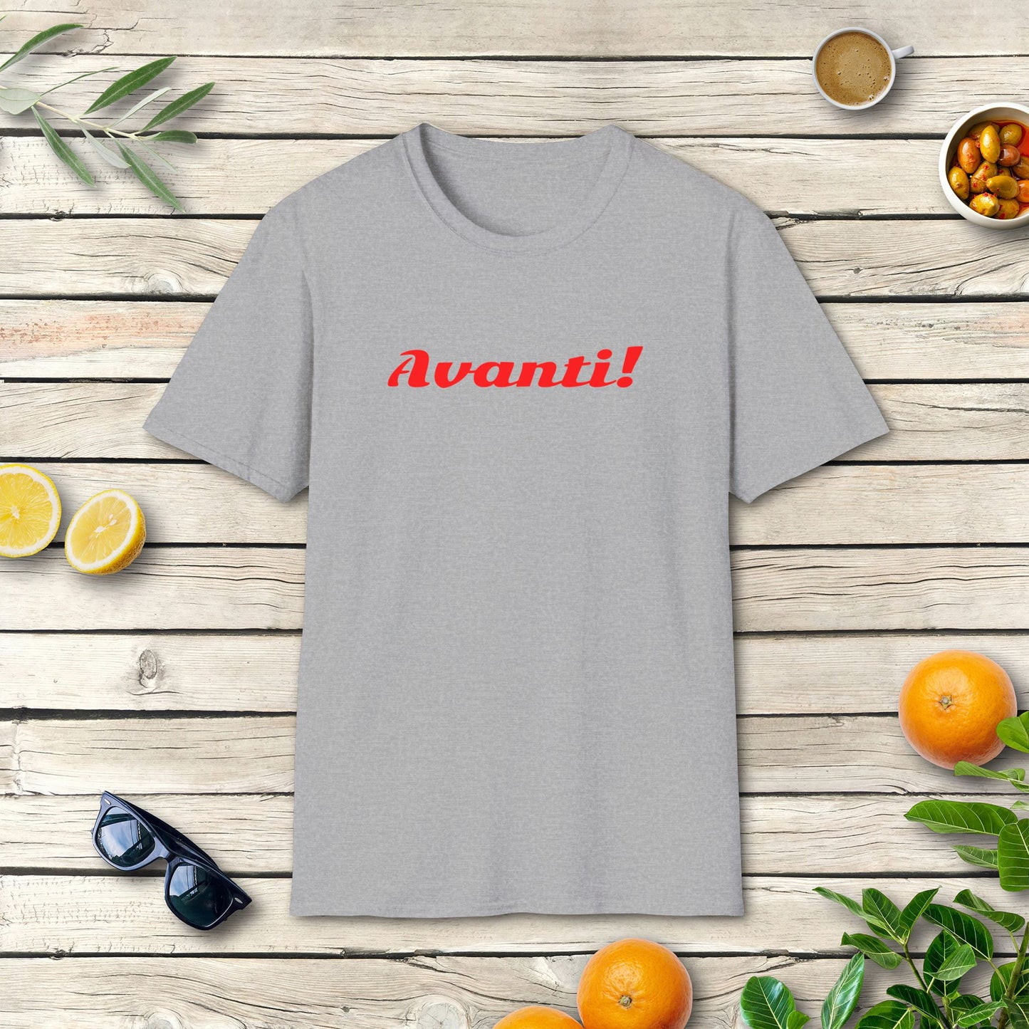 Avanti! T-Shirt | Italienisches Statement Design