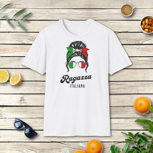 Ragazza italiana T-Shirt für Italienienische Mädchen