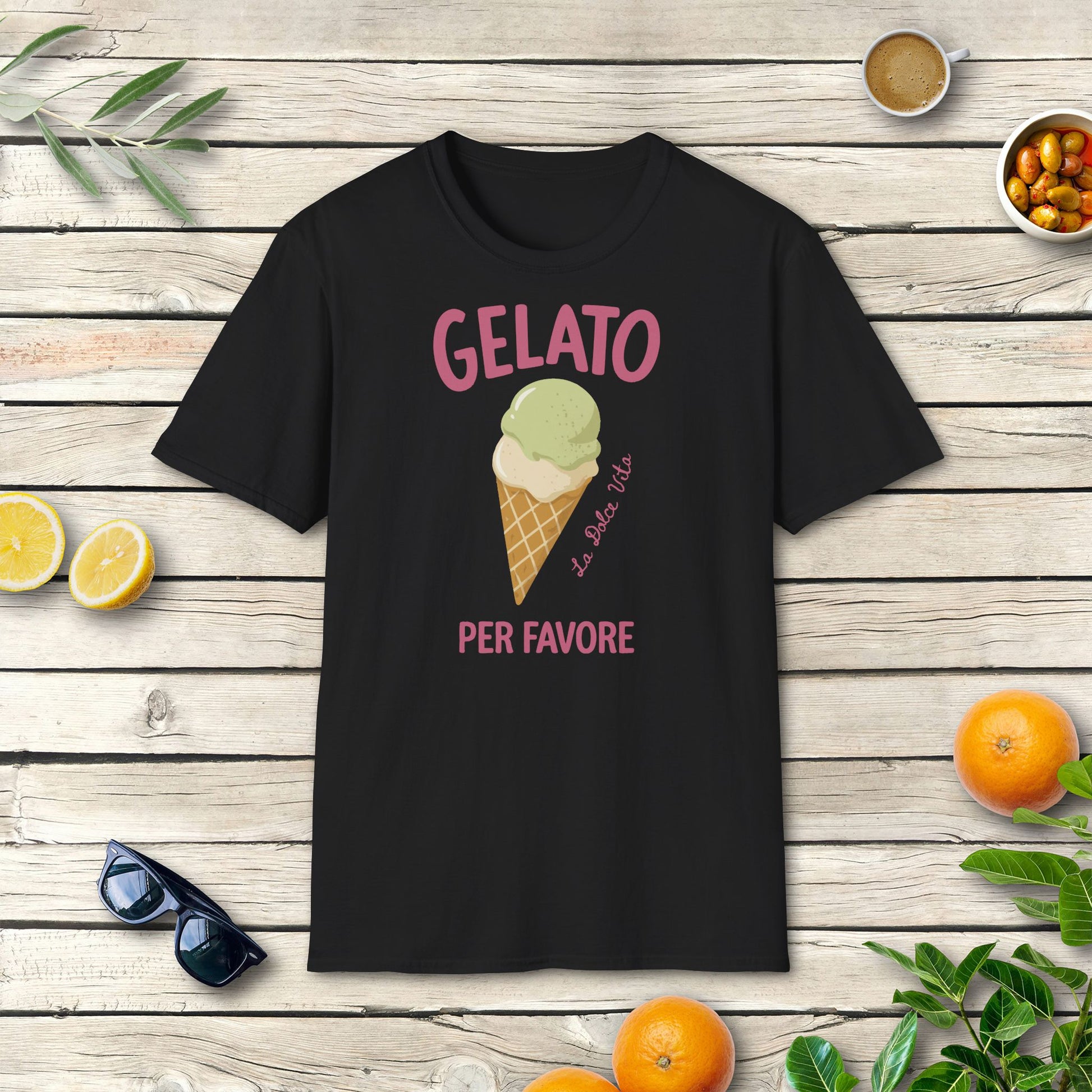 Gelato T-Shirt | Italienisches Eis Design