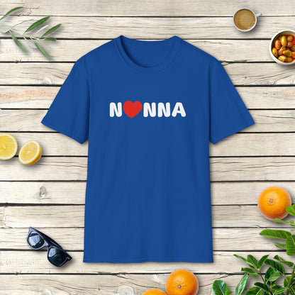 Nonna T-Shirt mit Herz | Liebevolles Italien-Design