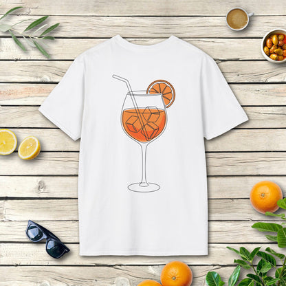 Aperitivo grande Italien T-Shirt mit Spritz-Rückenmotiv
