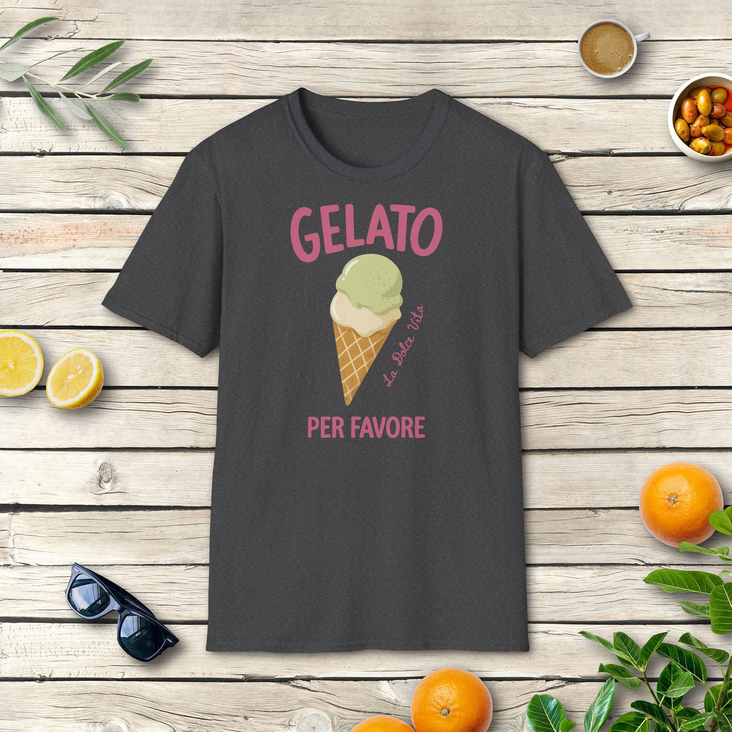 Gelato T-Shirt | Italienisches Eis Design