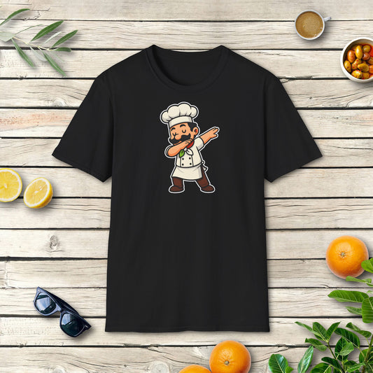 Dabbing Pizzabäcker T-Shirt mit Italien Humor | Lustiger Koch