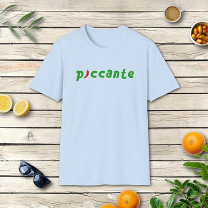 Piccante T-Shirt | Italienisches Chili Shirt & Peperoni Design