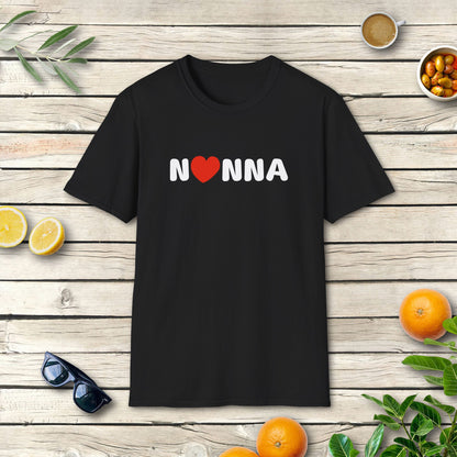 Nonna T-Shirt mit Herz | Liebevolles Italien-Design