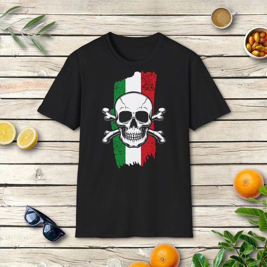 Totenkopf Italien T-Shirt im Skull-Design