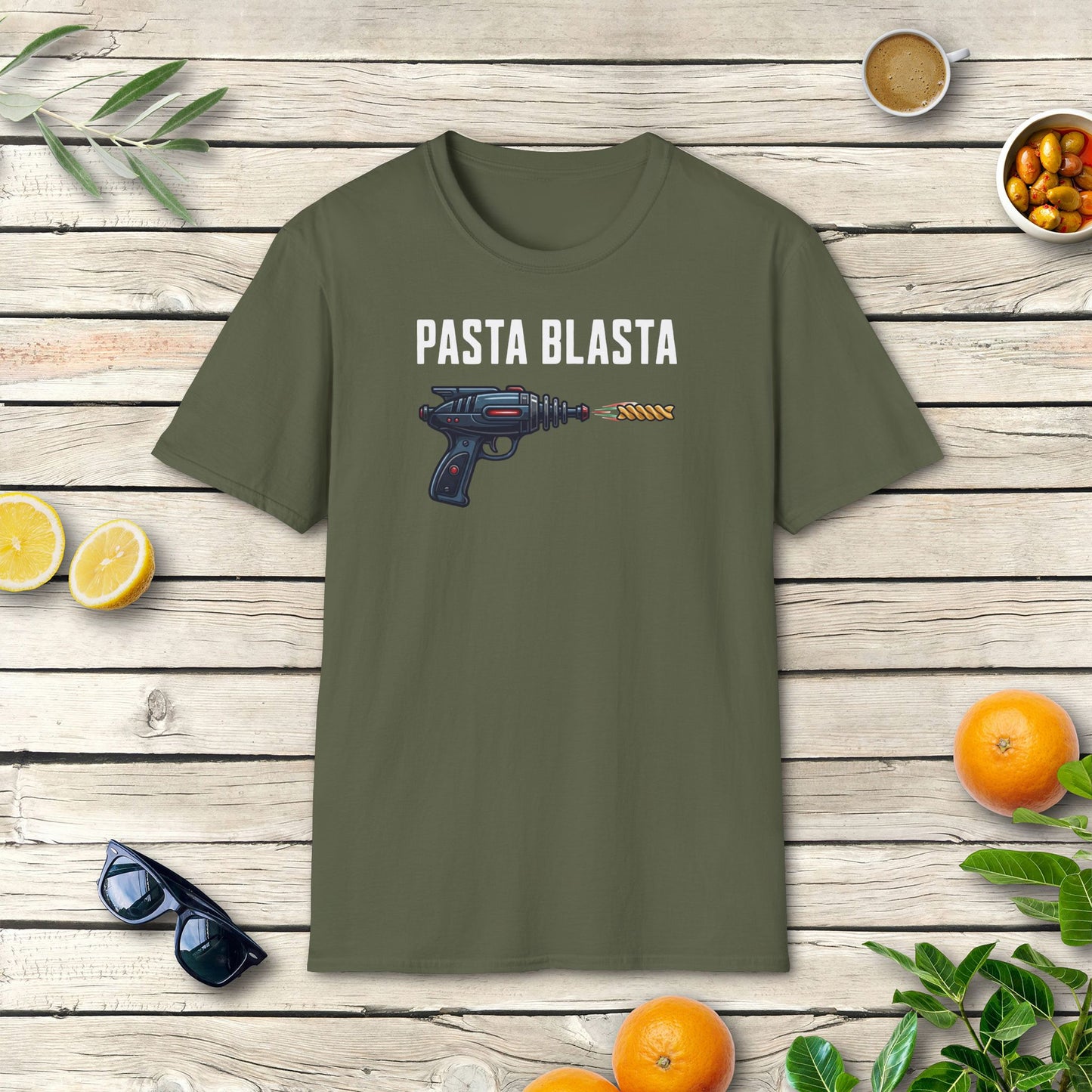 Pasta Blasta Shirt | Lustiges Pasta T-Shirt mit Humor