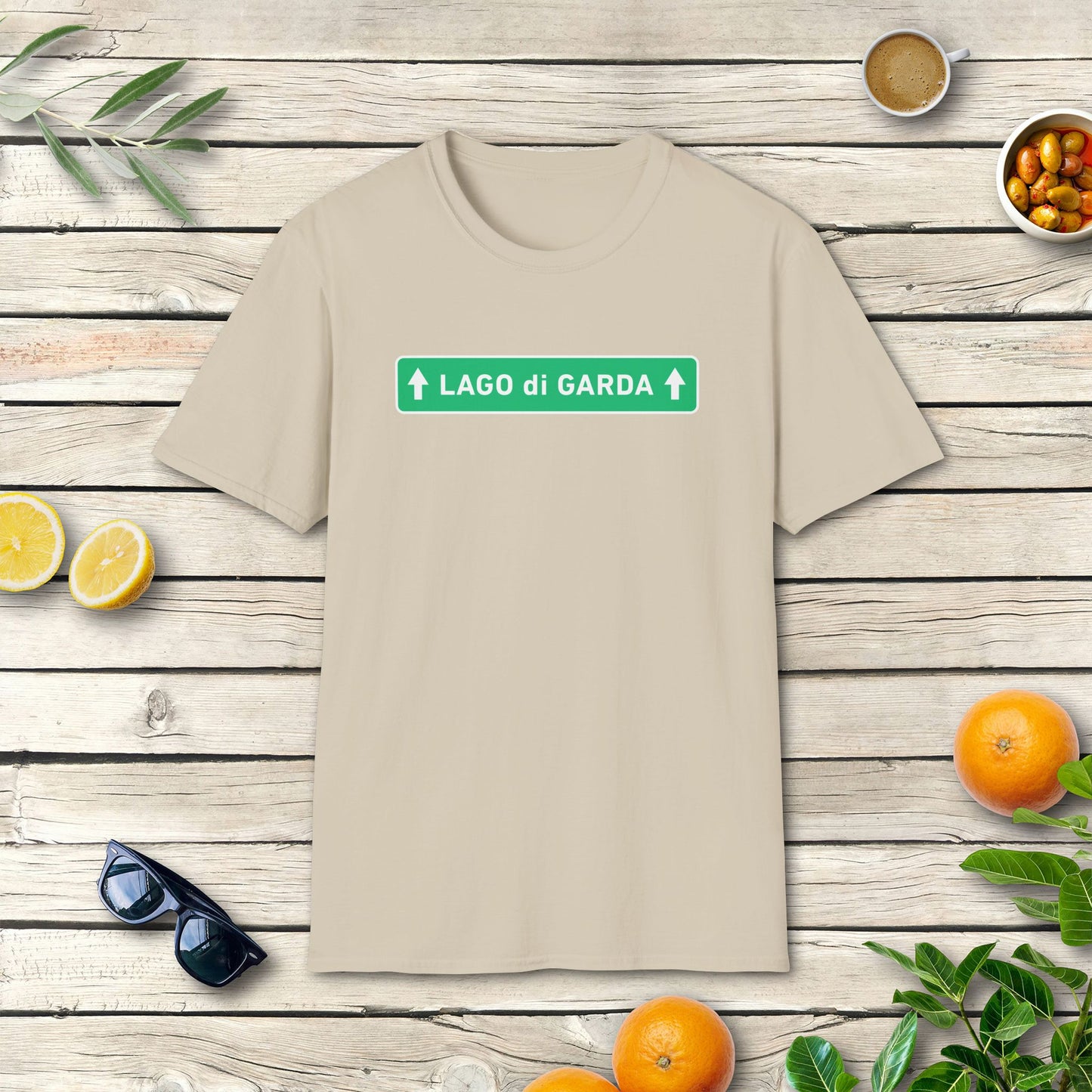 Lago di Garda T-Shirt | Gardasee Italien Motiv