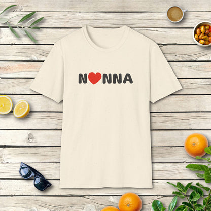Nonna T-Shirt mit Herz | Liebevolles Italien-Design