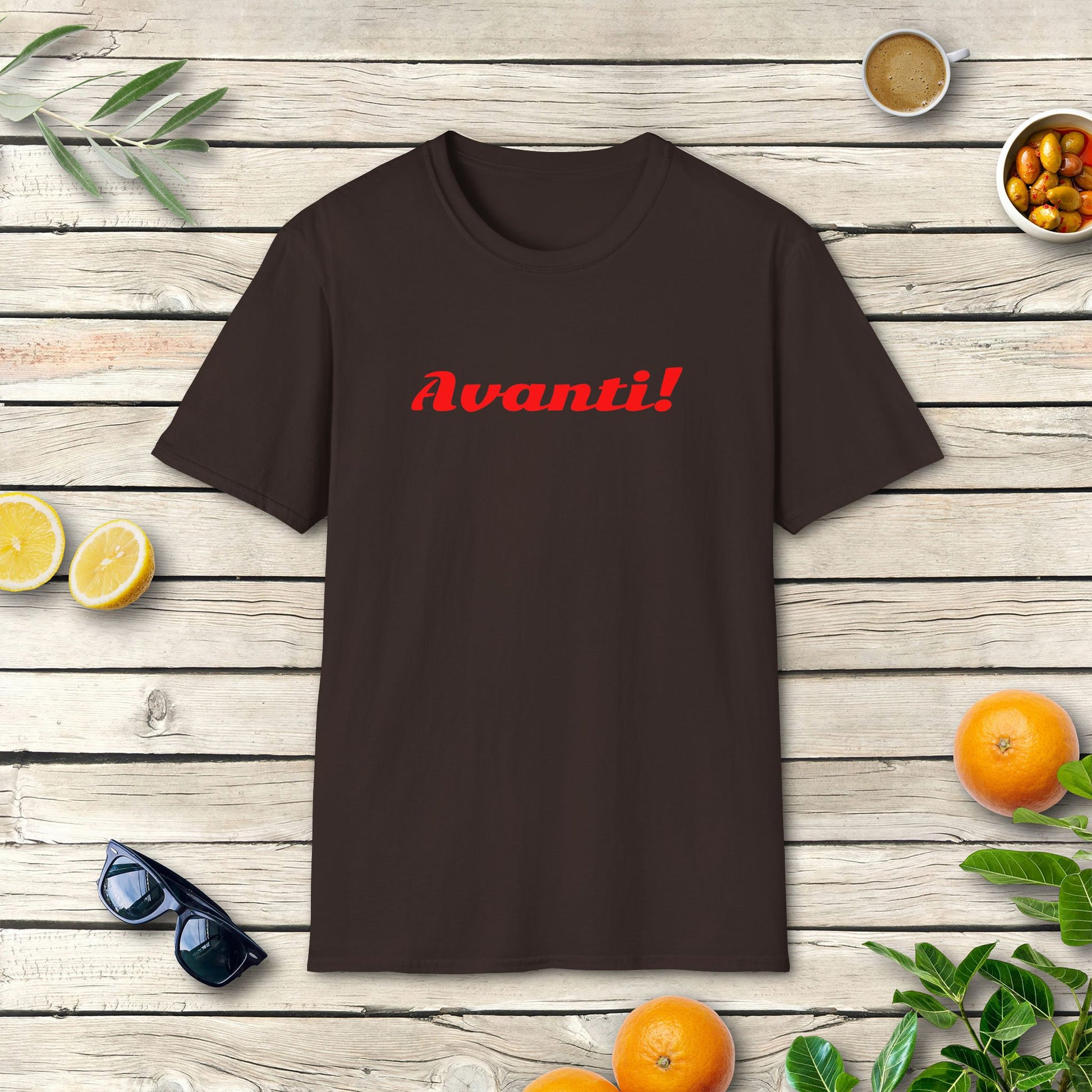 Avanti! T-Shirt | Italienisches Statement Design