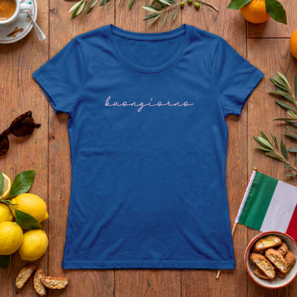 Buongiorno T-Shirt | Italien Schriftzug Damen Shirt