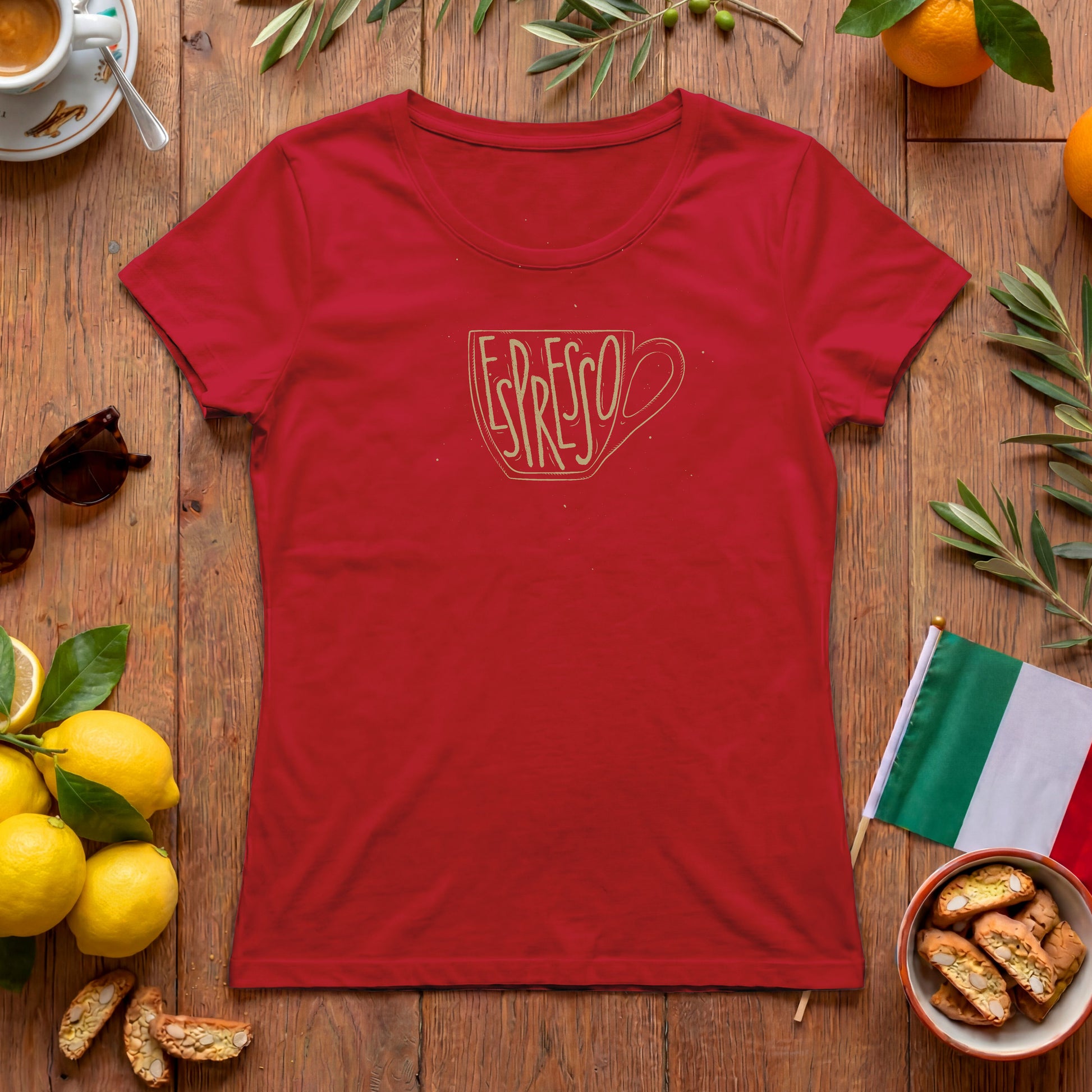 Espresso Shirt | Italienisches Kaffee Vintage Design für Genießer