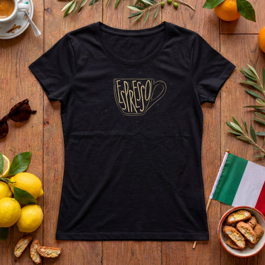 Espresso Shirt | Italienisches Kaffee Vintage Design für Genießer
