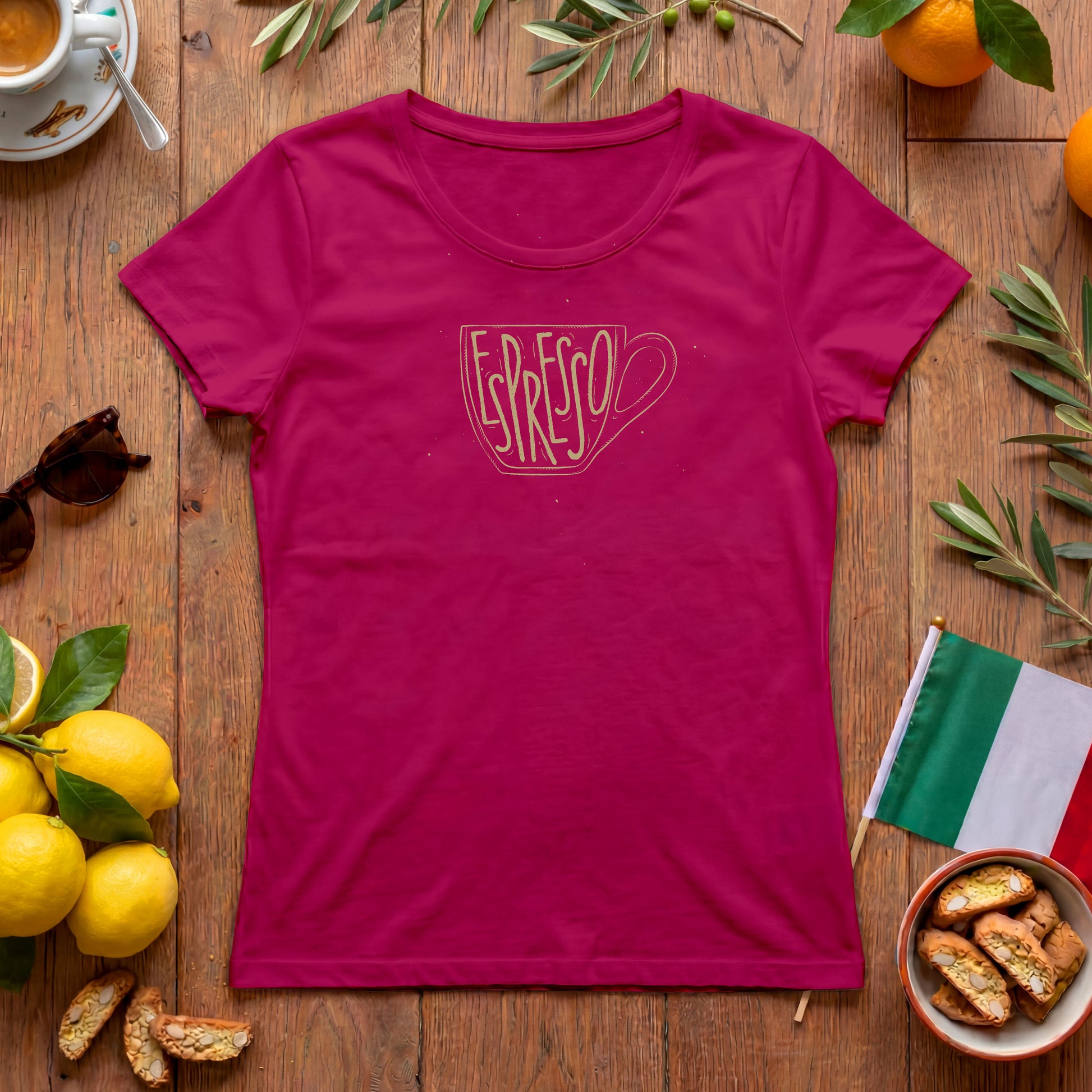 Espresso Shirt | Italienisches Kaffee Vintage Design für Genießer