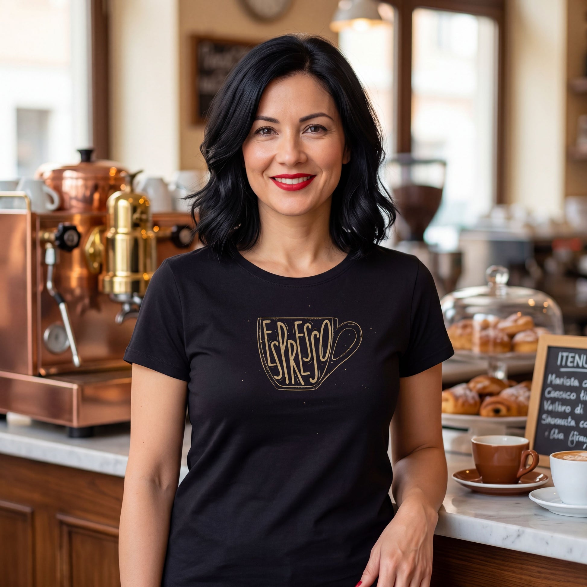 Espresso Shirt | Italienisches Kaffee Vintage Design für Genießer