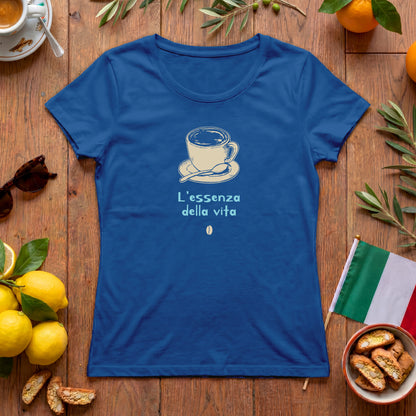 L’essenza della vita Damen T-Shirt | Italienischer Kaffee | Espresso