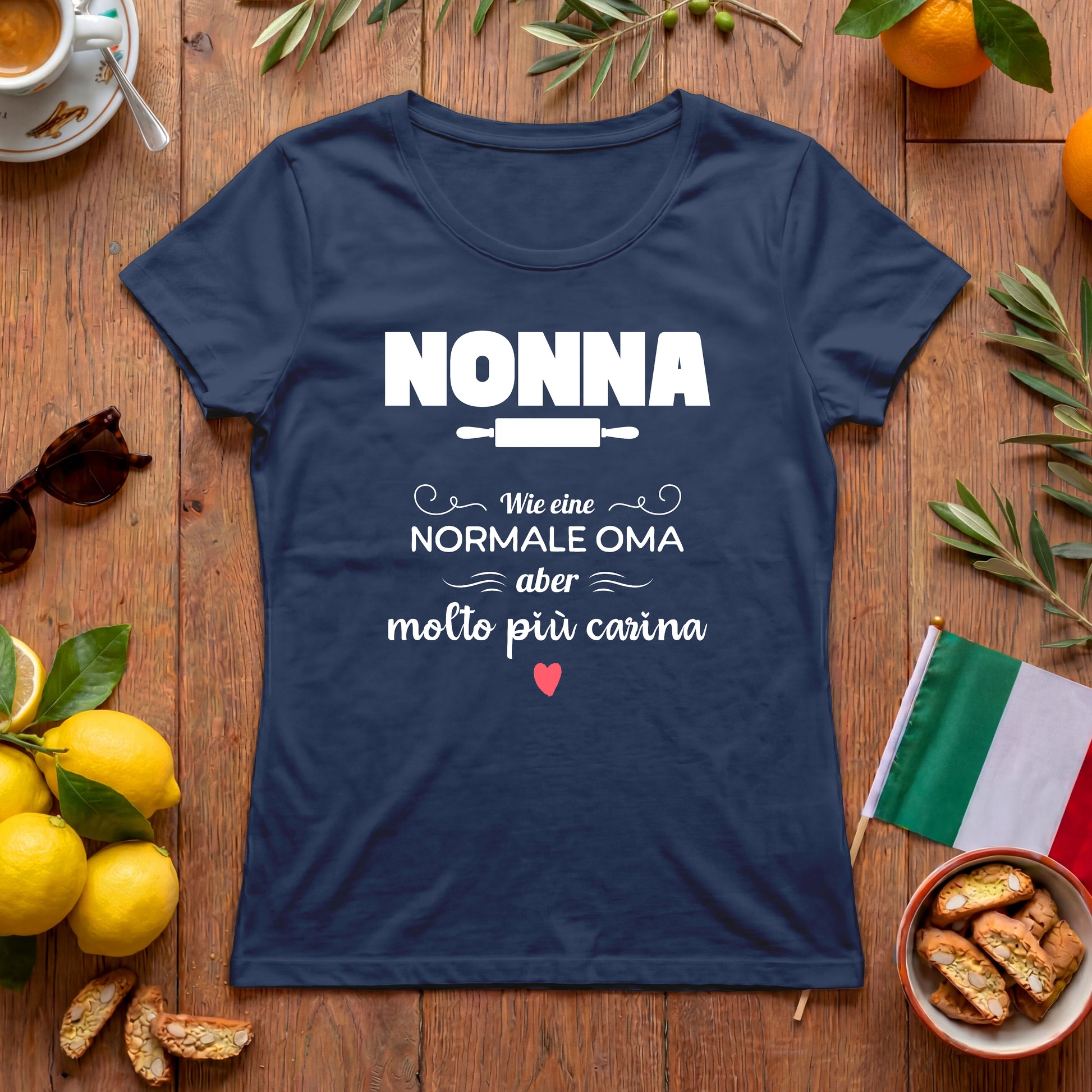 Nonna Damen-T-Shirt | Geschenk für italienische Großmutter / Oma