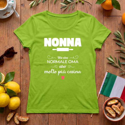 Nonna Damen-T-Shirt | Geschenk für italienische Großmutter / Oma