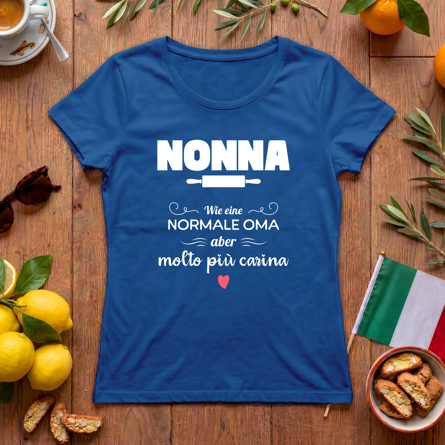 Nonna Damen-T-Shirt | Geschenk für italienische Großmutter / Oma