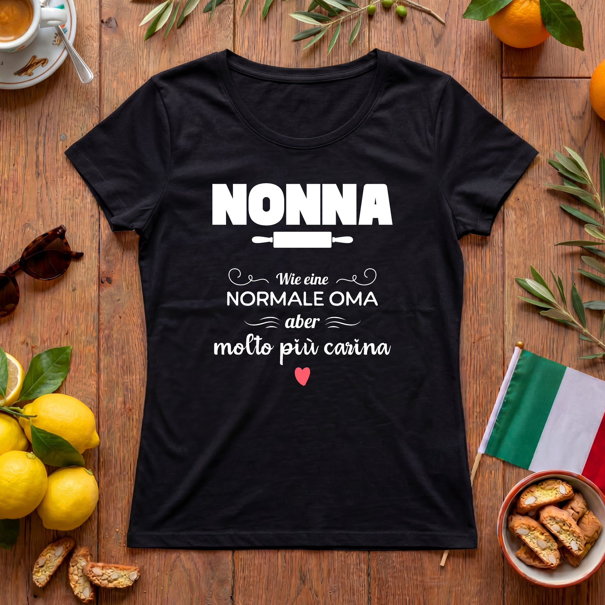 Nonna Damen-T-Shirt | Geschenk für italienische Großmutter / Oma