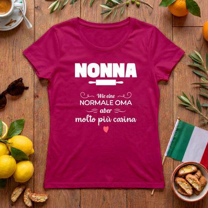 Nonna Damen-T-Shirt | Geschenk für italienische Großmutter / Oma