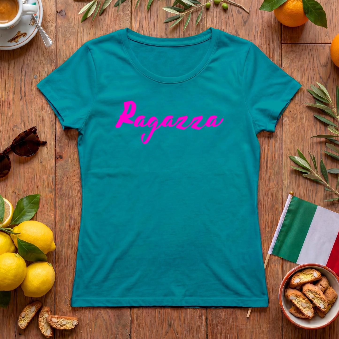 Ragazza Shirt | femininer Italien Look für Mädchen und Frauen