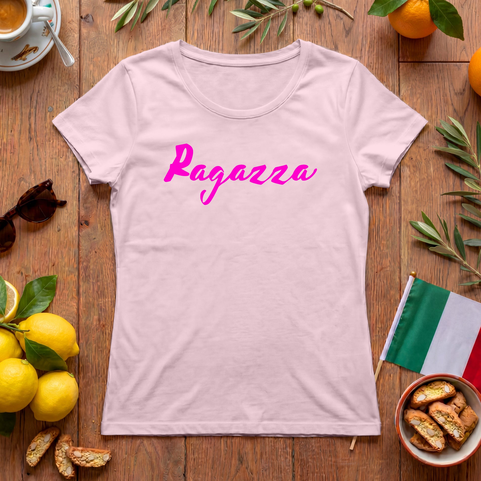 Ragazza Shirt | femininer Italien Look für Mädchen und Frauen