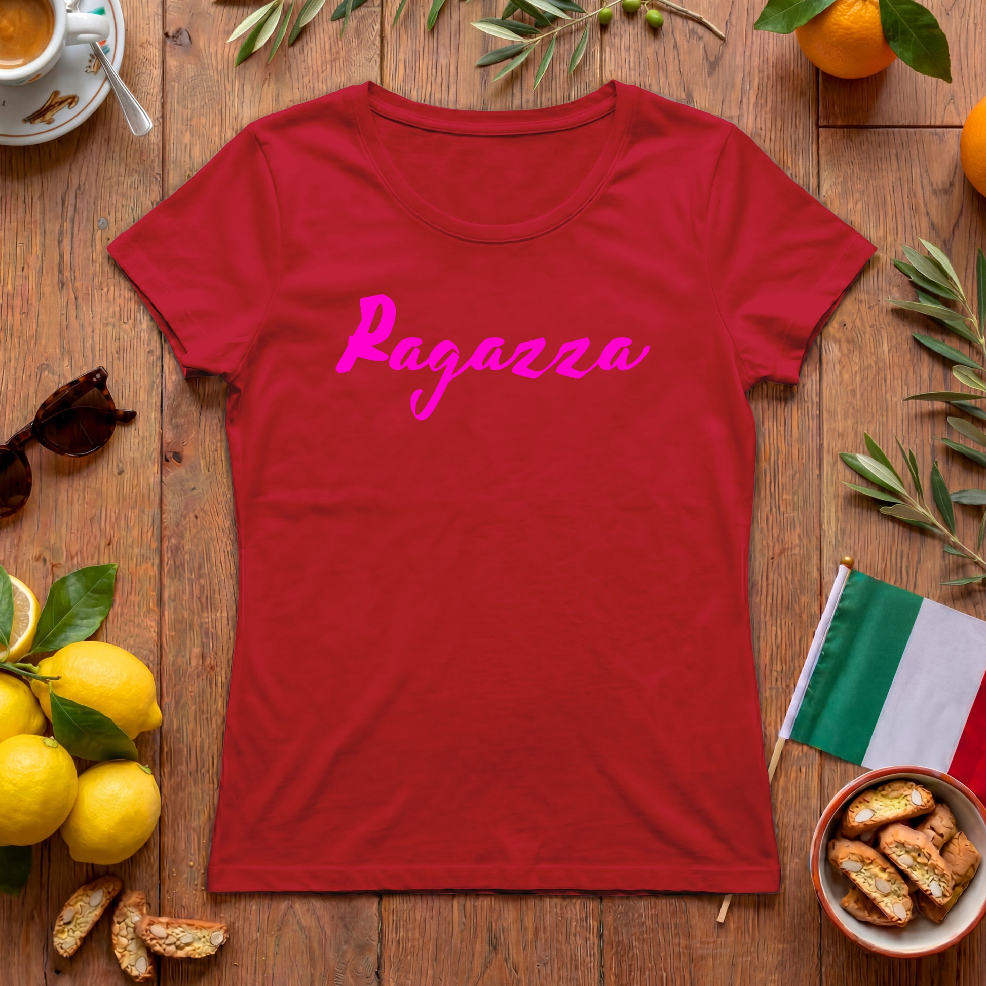 Ragazza Shirt | femininer Italien Look für Mädchen und Frauen