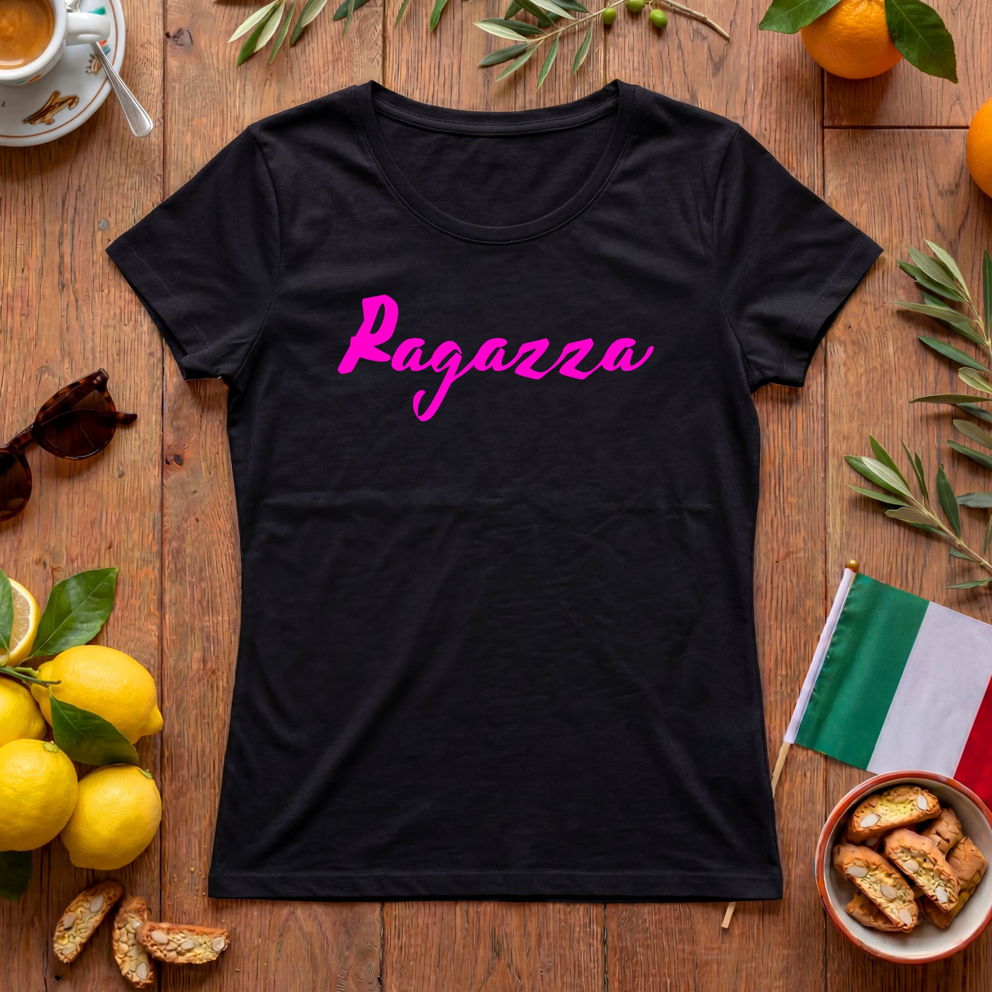 Ragazza Shirt | femininer Italien Look für Mädchen und Frauen