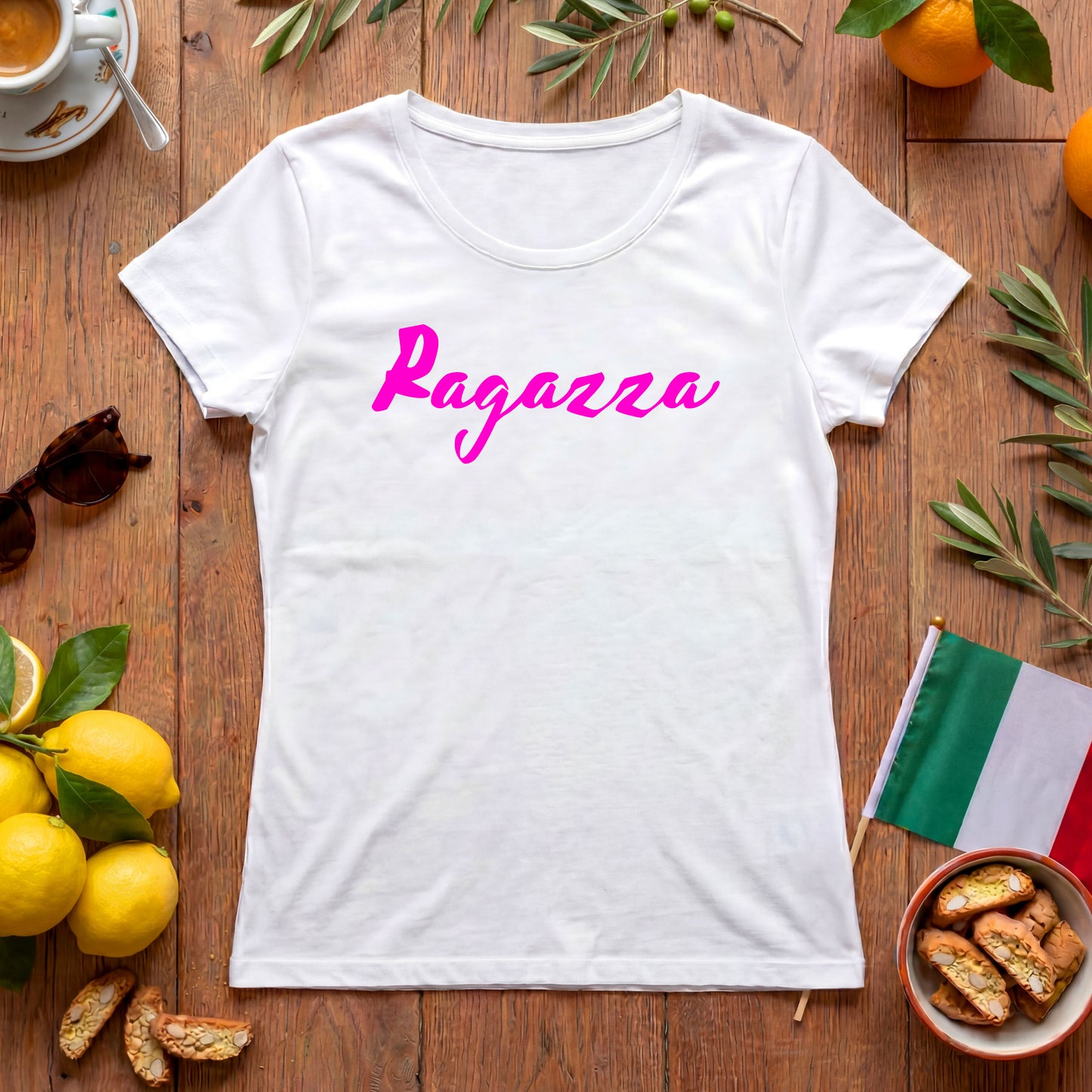 Ragazza Shirt | femininer Italien Look für Mädchen und Frauen