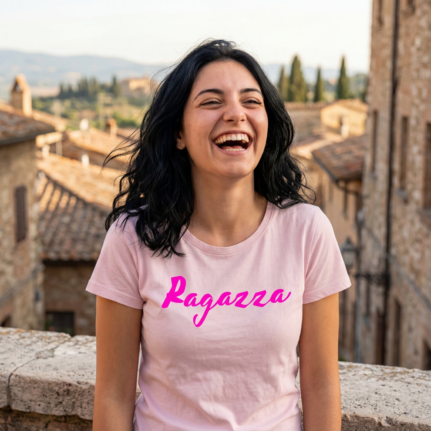 Ragazza Shirt | femininer Italien Look für Mädchen und Frauen