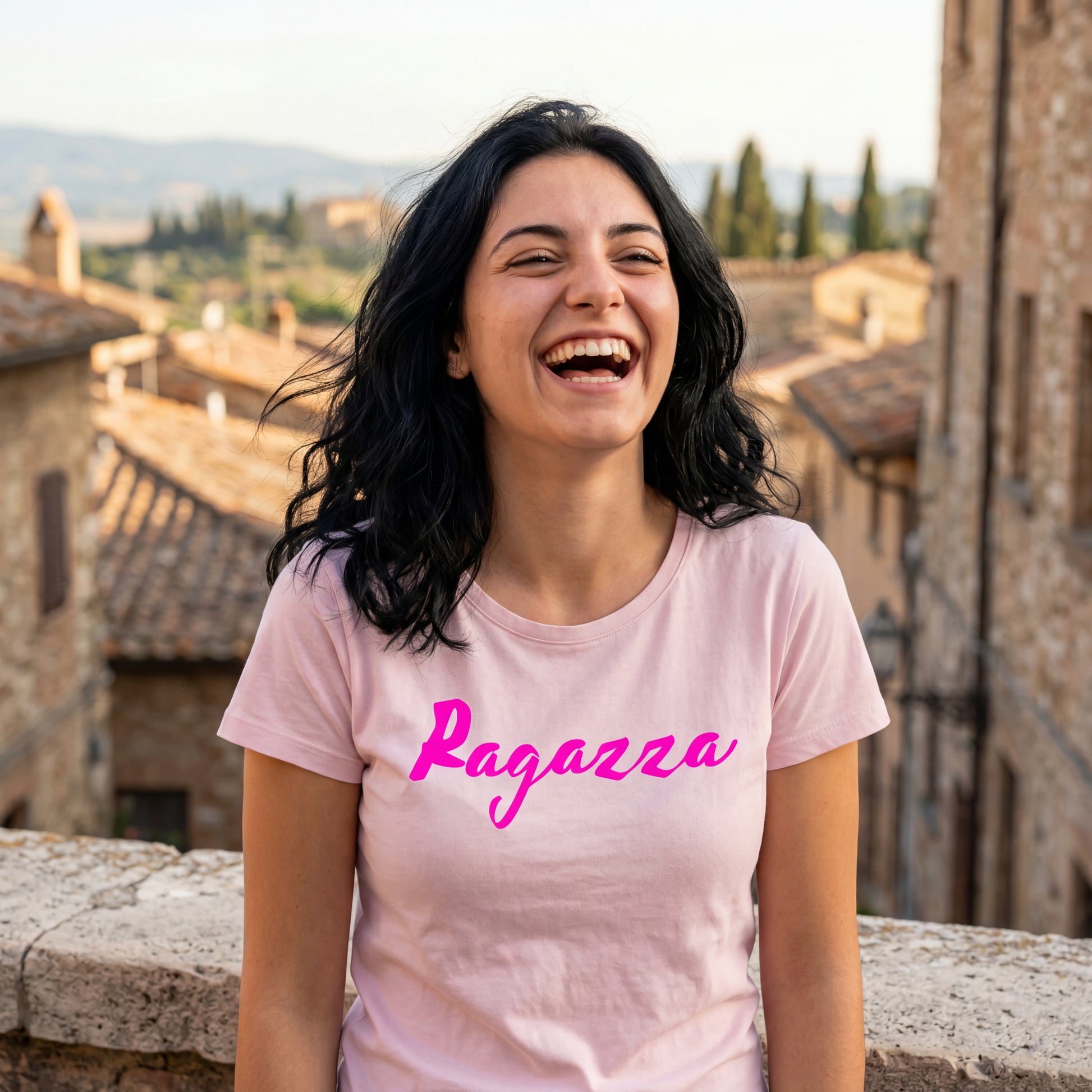 Ragazza Shirt | femininer Italien Look für Mädchen und Frauen