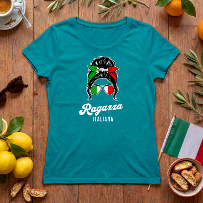 Ragazza italiana – feminines Damen Vintage T-Shirt