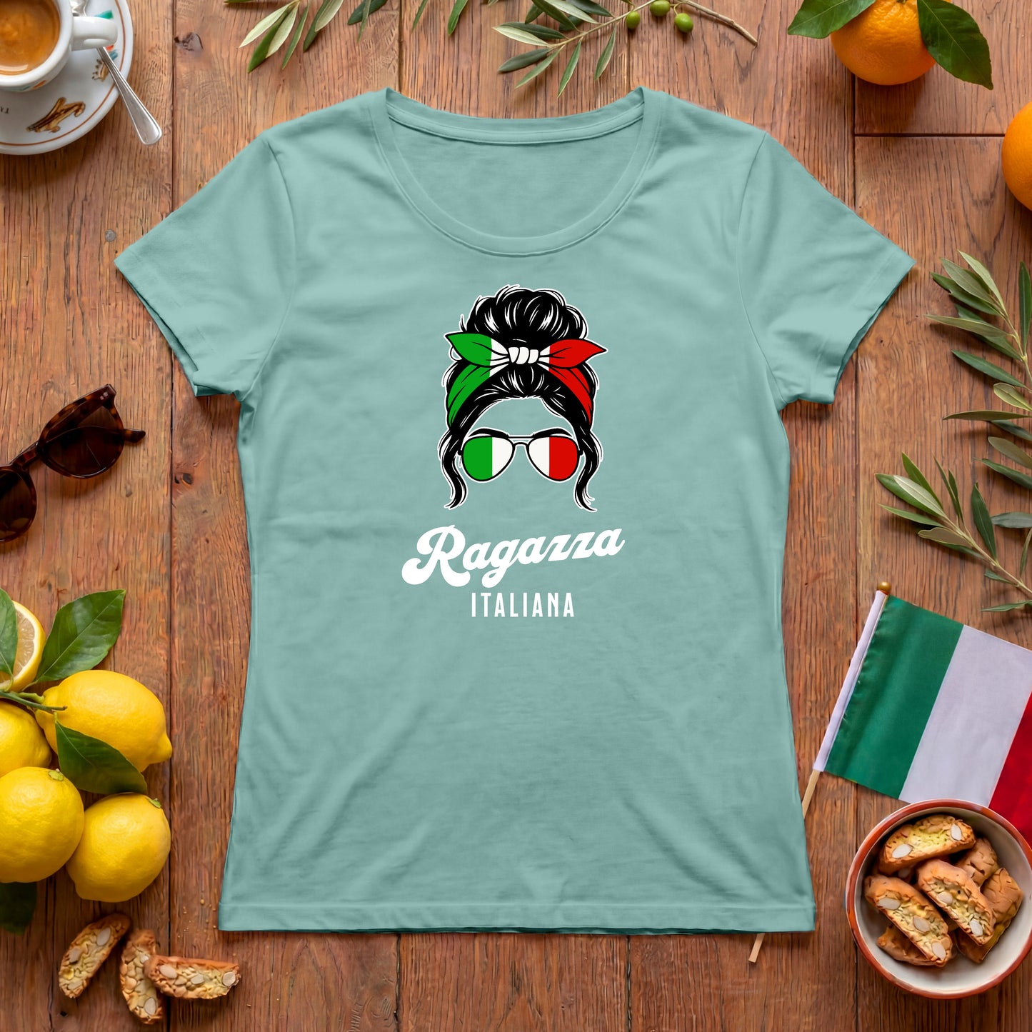 Ragazza italiana – feminines Damen Vintage T-Shirt