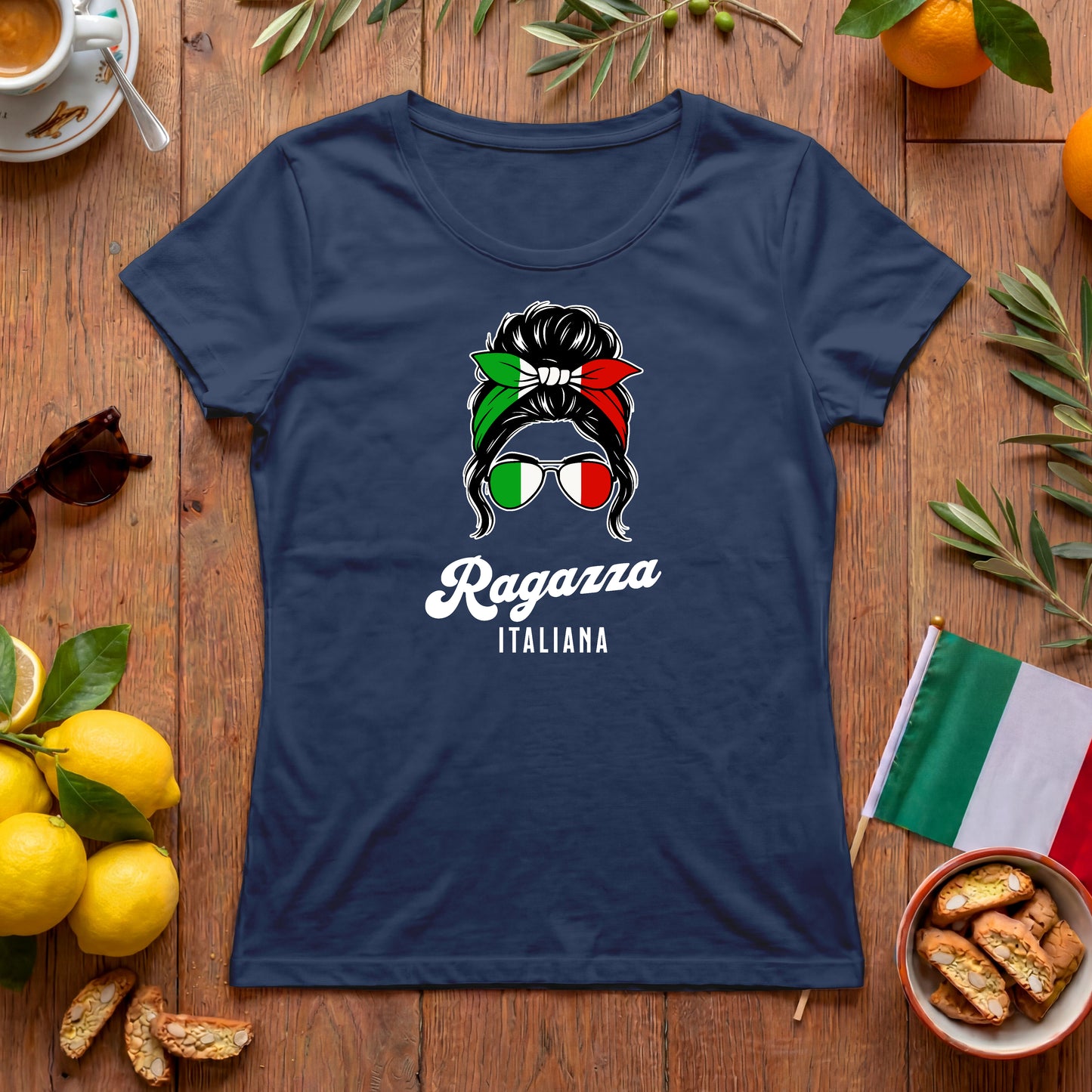 Ragazza italiana – feminines Damen Vintage T-Shirt