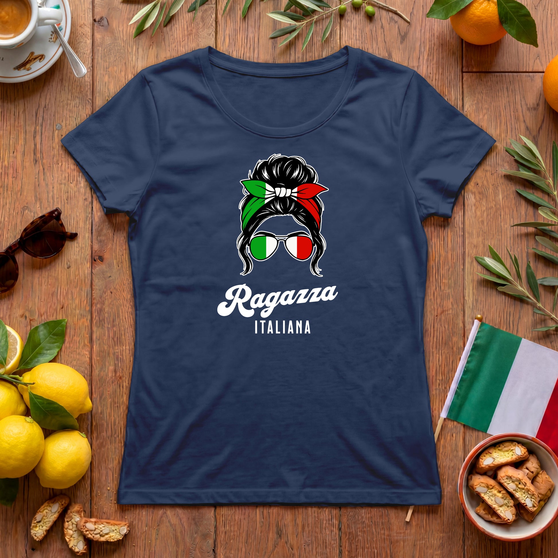 Ragazza italiana – feminines Damen Vintage T-Shirt