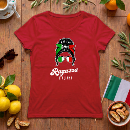 Ragazza italiana – feminines Damen Vintage T-Shirt