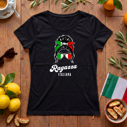 Ragazza italiana – feminines Damen Vintage T-Shirt