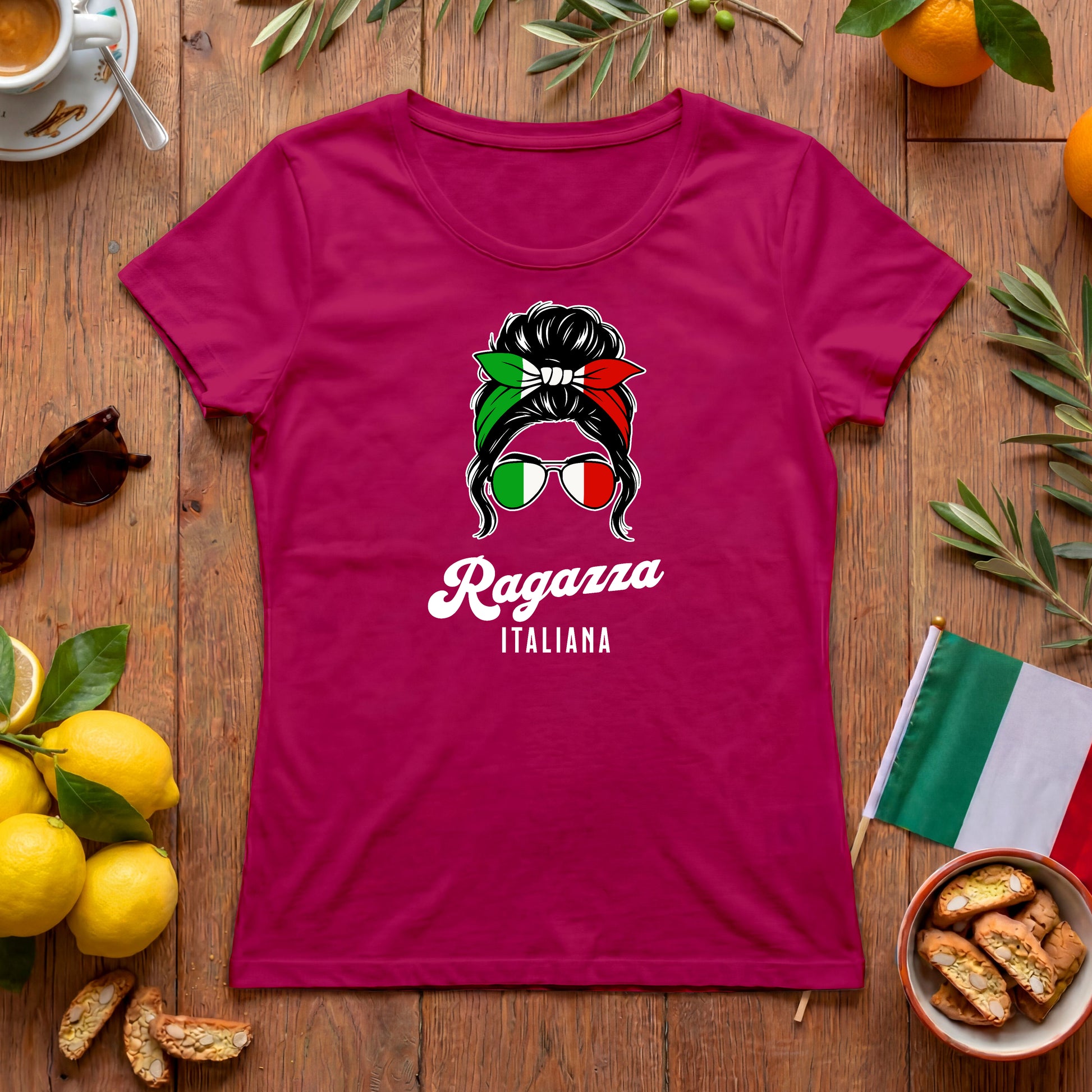 Ragazza italiana – feminines Damen Vintage T-Shirt