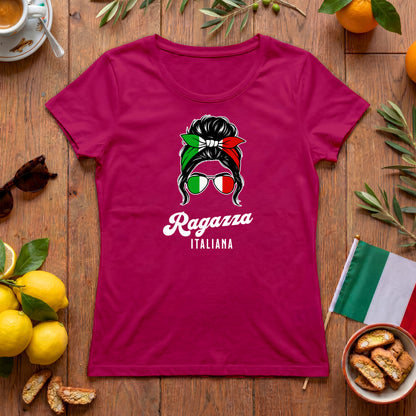Ragazza italiana – feminines Damen Vintage T-Shirt